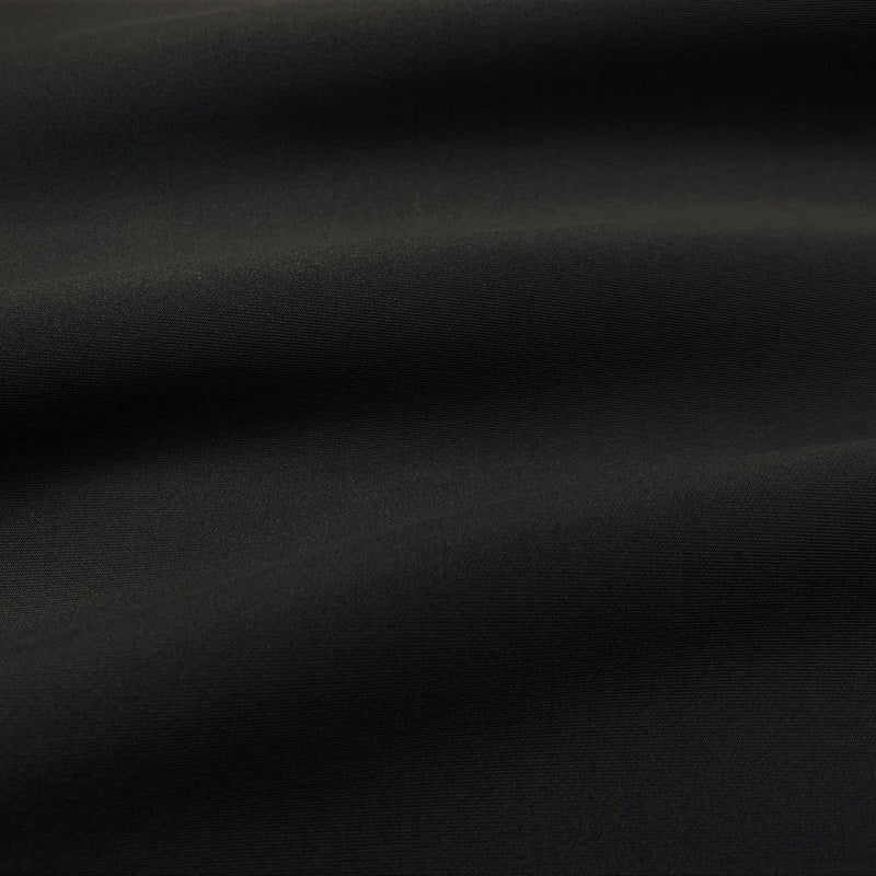 A ruffled sample of Antimicrobial Neoprene in the color black.