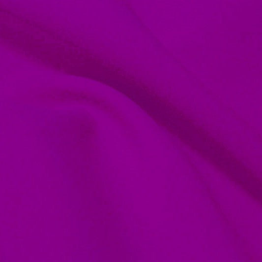A flat sample of flexfilt recycled polyester spandex in the color rosebud.