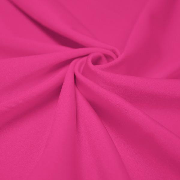 A swirled piece of shiny nylon spandex in the color passmatazz.