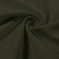 A swirled piece of Synergy Polyester Lycra in the color olive.