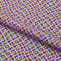 Lava Lamp Dots Printed Spandex Fabric | Blue Moon Fabrics