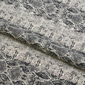 Antique Snake Skin Printed Spandex Fabric | Blue Moon Fabrics