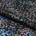 Galactica Foiled Spandex Fabric | Blue Moon Fabrics