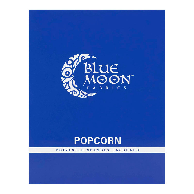 Popcorn Polyester Spandex Jacquard Color Card | Blue Moon Fabrics