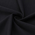 Swirled sample shot of Elite Flex Poly Spandex in the color black