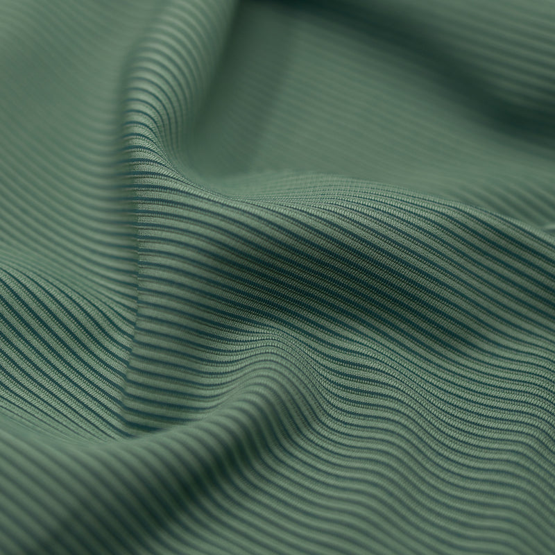 A sample of Two Tone Stretch Rib Knit Fabric in the color watermark