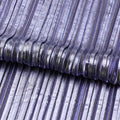 Detailed photograph of Titanium Pleated Polyester Fabric in the color Black/Lavender