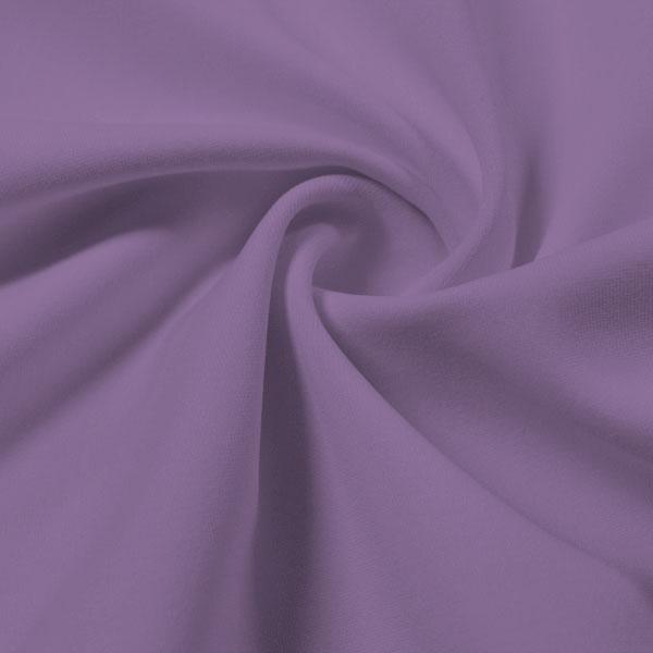 A swirled piece of Synergy Polyester Lycra in the color Bright Lilac