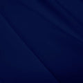 A flat sample of polyester lycra fabric in the color navy.