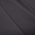 A flat sample of polyester lycra fabric in the color slate gray.