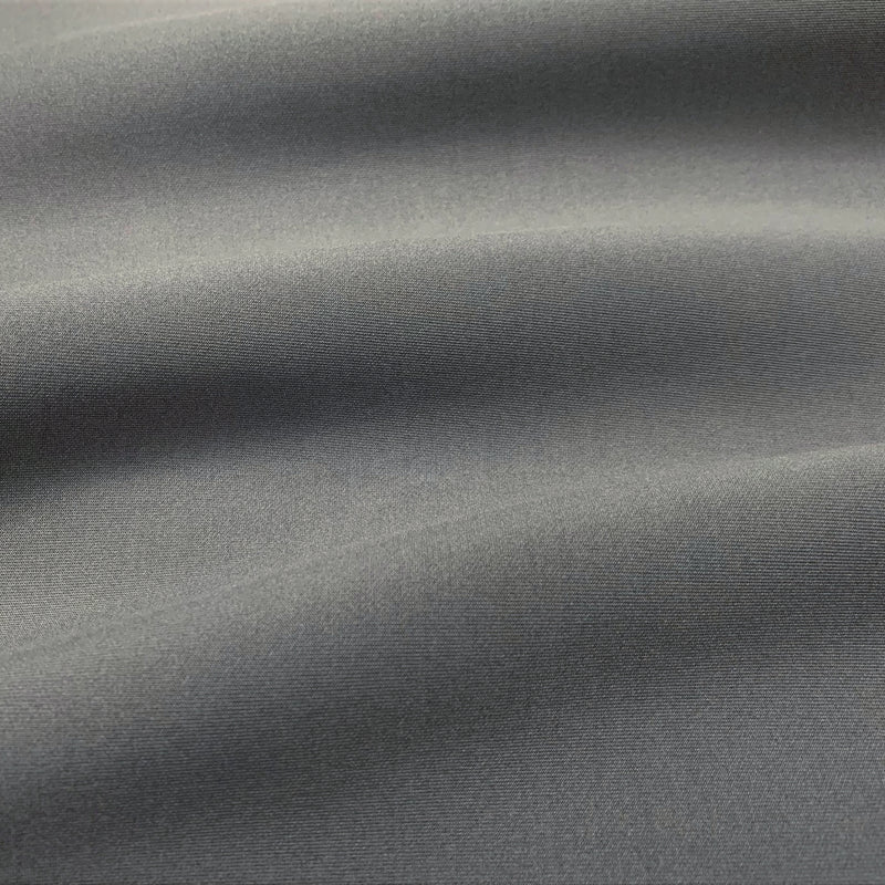 A ruffled sample of Antimicrobial Neoprene in the color charcoal.