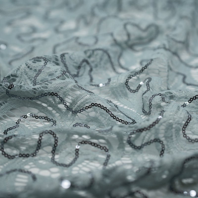 Grey discount stretch lace