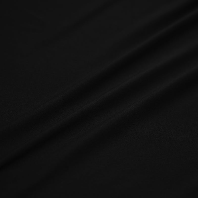 A sample of Breeze Spandex Jersey with Wicking Fabric in the color Black