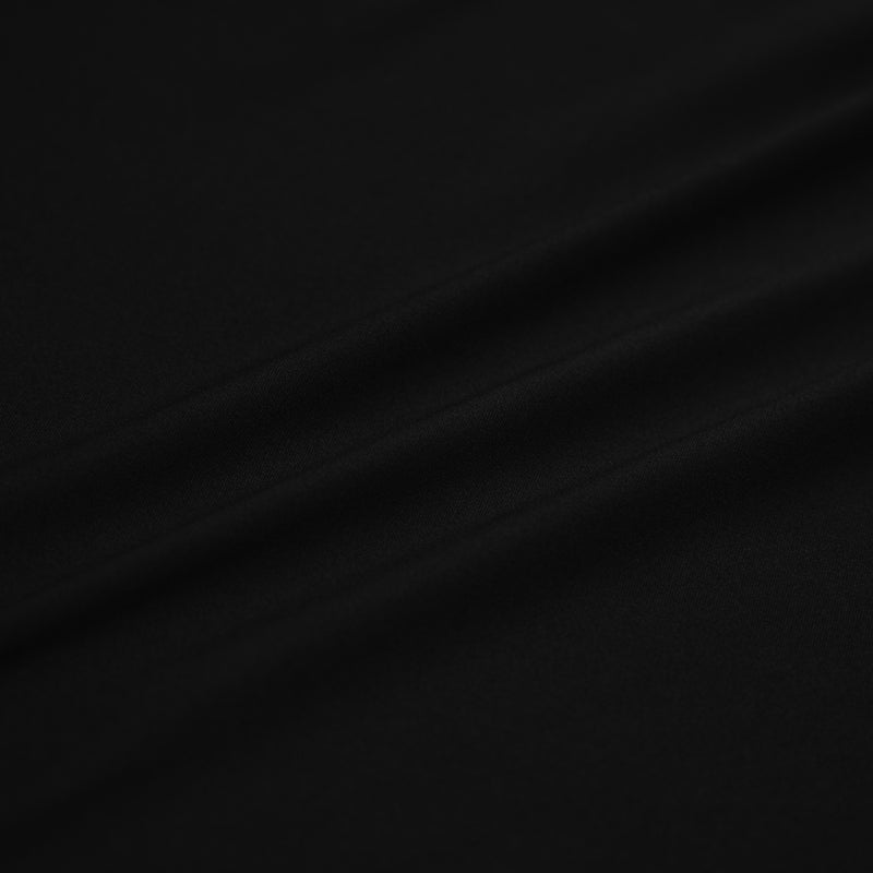 A sample of Breeze Spandex Jersey with Wicking Fabric in the color Black