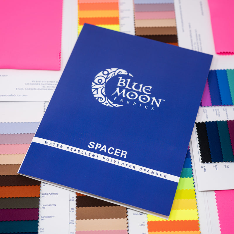 A cover photo of the color card spacer scuba knit.