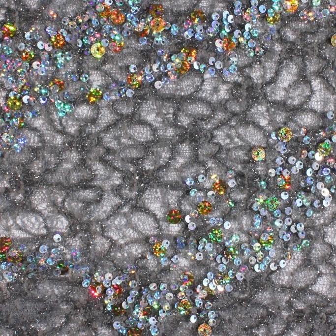 Exotic Stretch Lace Sequin Fabric | Blue Moon Fabrics