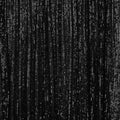A flat sample of exquisite stretch mesh sequin in the color black available at blue moon fabrics.
