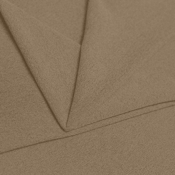 A folded piece of Blast Textured Spandex in taupe.