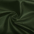 A swirled piece of nylon spandex fabric with an all over shiny look in the color  olive.