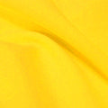 A flat sample of flexfilt recycled polyester spandex in the color sundrop.