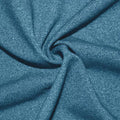 A close-up of Heather Spandex in the color sea storm.