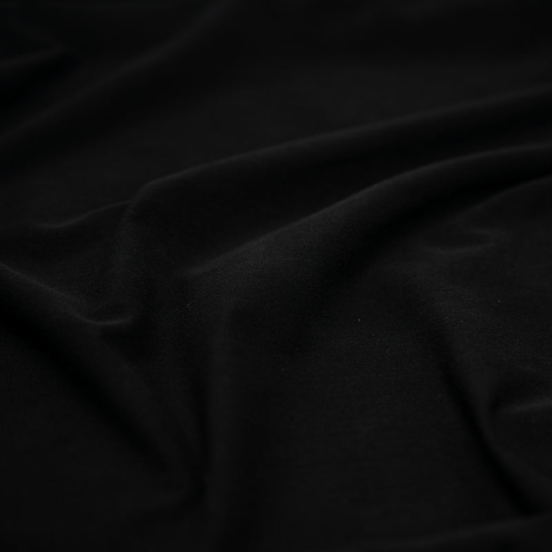 Image of Indulgent Tencel Spandex fabric in Black.