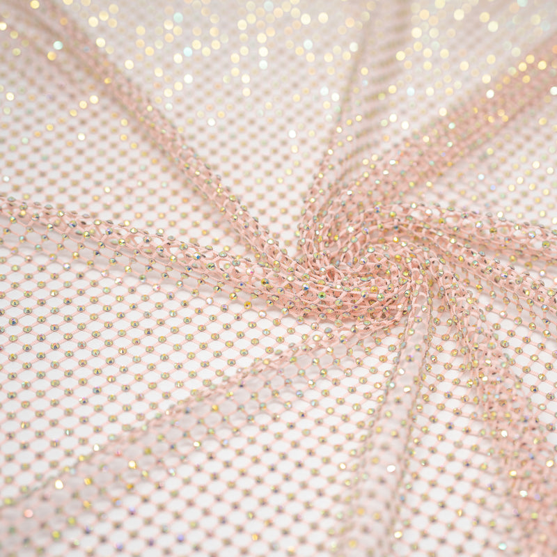 Diamond Fish Net Enigma Diamond Fishnet Fabric | Blue Moon Fabrics