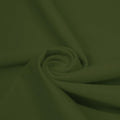A swirled piece of microfiber nylon spandex in the color sage.