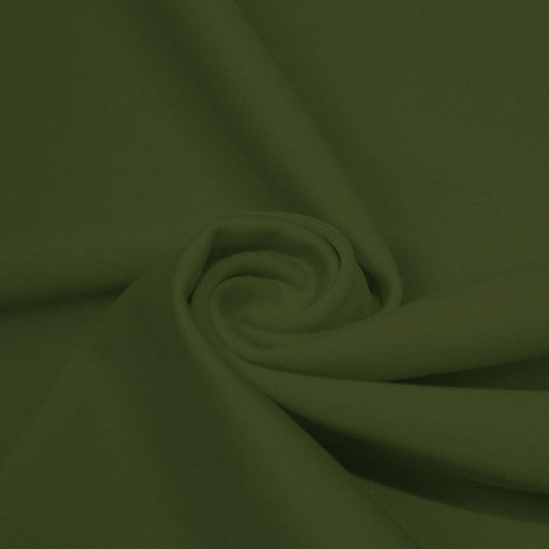 A swirled piece of microfiber nylon spandex in the color sage.