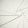 A piece of Feather Microfiber Nylon Spandex Fabric in White.