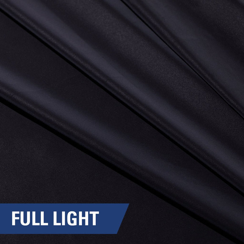 A folded sample of night vision light reflective fabric with full light.