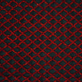 A flat sample of nina stretch mesh sequin in the color black-red.