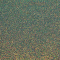 A flat sample of Stardust Chunky Glitter on Twill in the color Grey-Iridescent