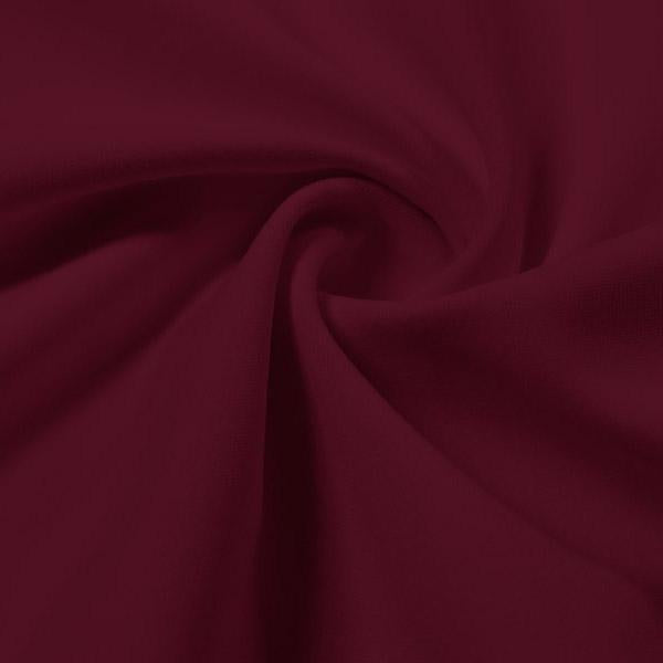 Burgundy Polyester Spandex Fabric #149