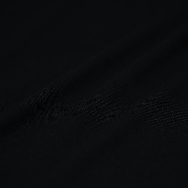 A sample of Tranquility Modal Spandex in the color black
