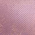 A flat sample of nina stretch mesh sequin in the color taffy/iridescent.